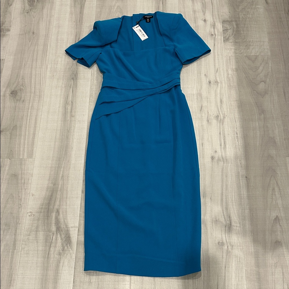 Karen Millen Vibrant Blue Midi Dress - Picture 5 of 6